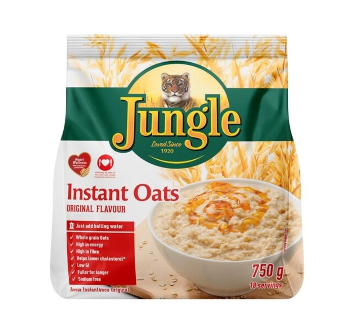 Jungle Instant Oats Original Pouch 750g