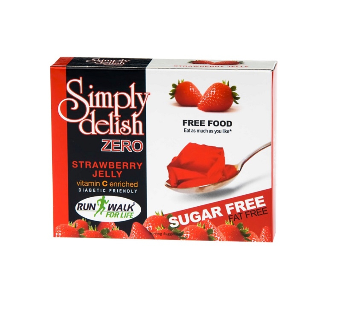 Simply Delish Zero Jelly 8 gr - Strawberry