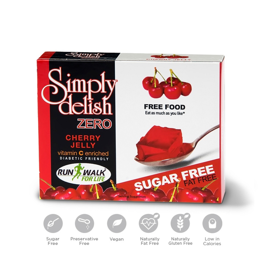 Simply Delish Zero Cherry Jelly 8 gr