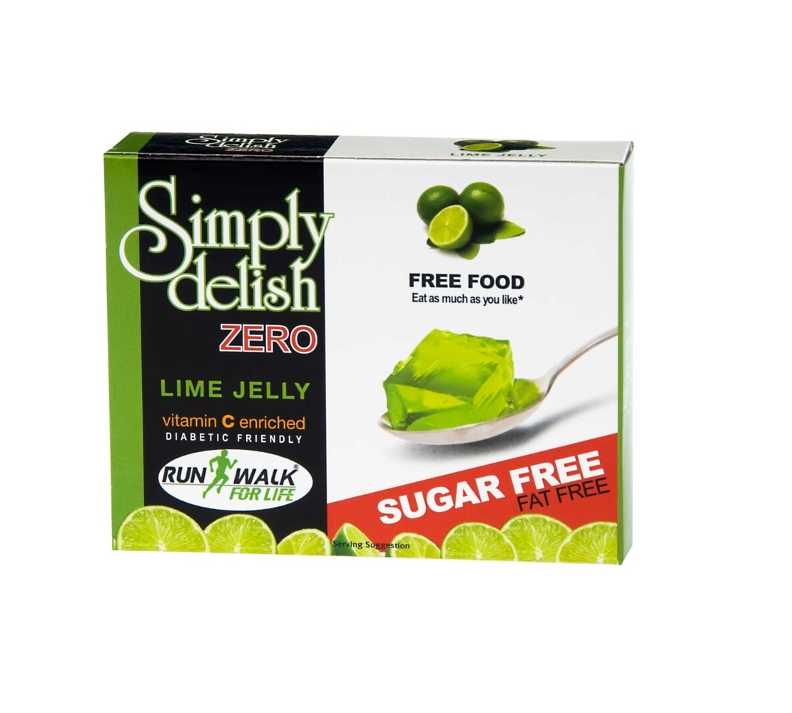 Simply Delish Zero Jelly 8 gr - Lime