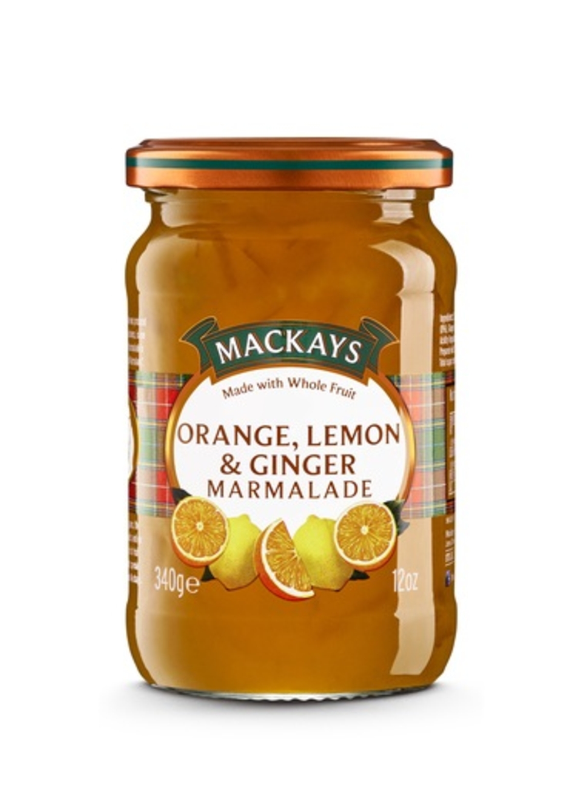 Mackays Orange, Lemon & Ginger Marmalade 340g
