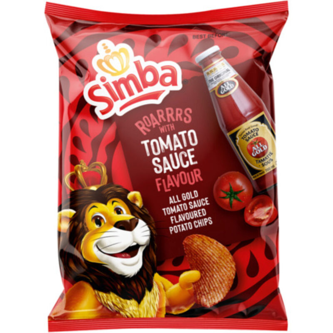 Simba Tomato Potato Chips 120g