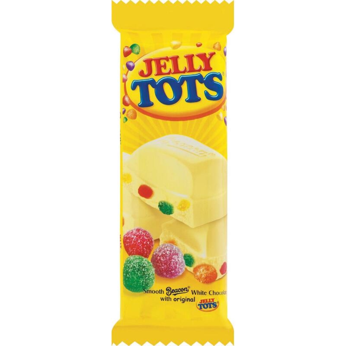 ביאקון שוקולד לבן עם גלי טוטס 80 גר - חיסול מלאי