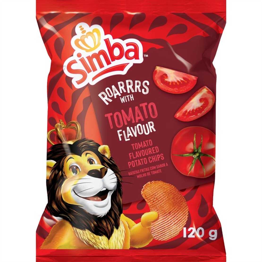 Simba Tomato Potato Chips 120g