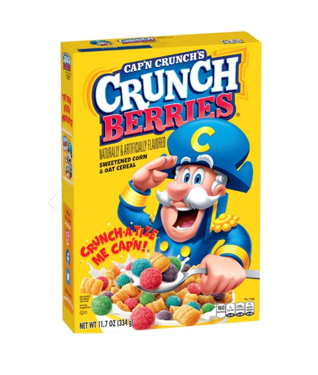Cap'n Crunch's Crunch Berries 334g