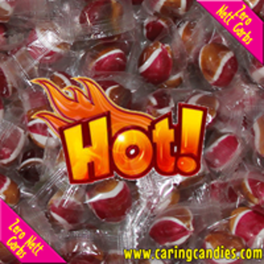 Caring Candies Little Lovies HOT & Spicy Cinnamon 100g