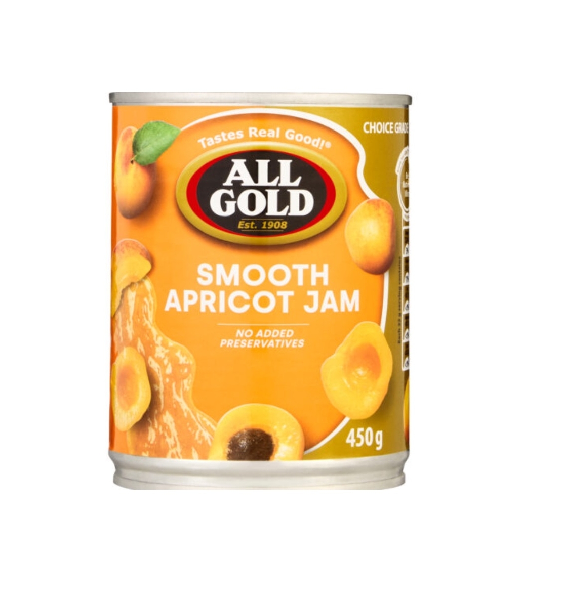 All Gold Apricot Jam Smooth 450 gr