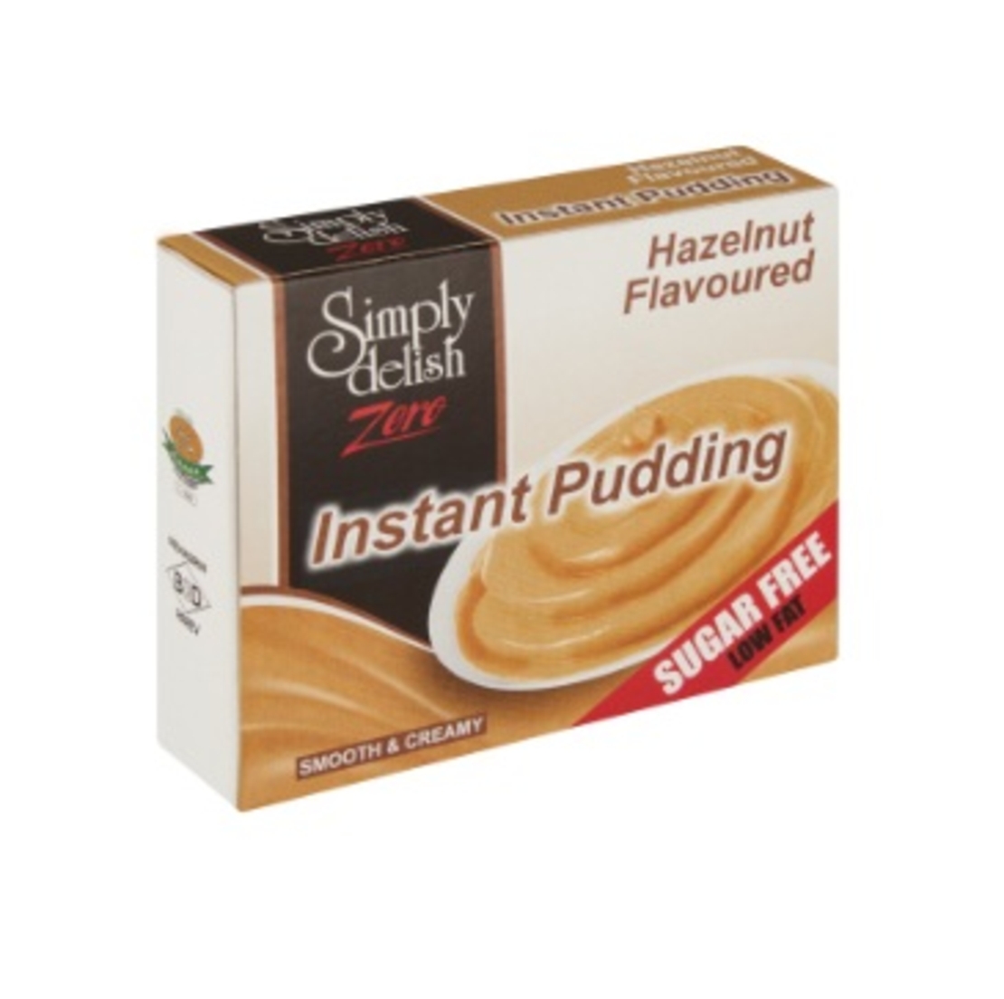 סימפלי דליש פודינ'ג בטעם אגוזי לוז ללא סוכר 40 גר