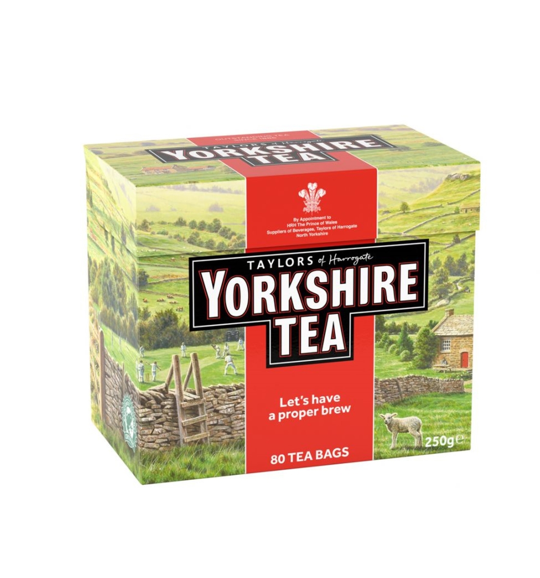 תה יורקשייר 80 שקיות תה