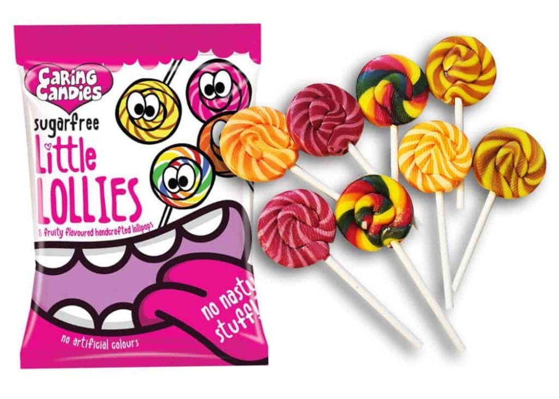 Caring Candies - Sugar Free Little Lollies 80g