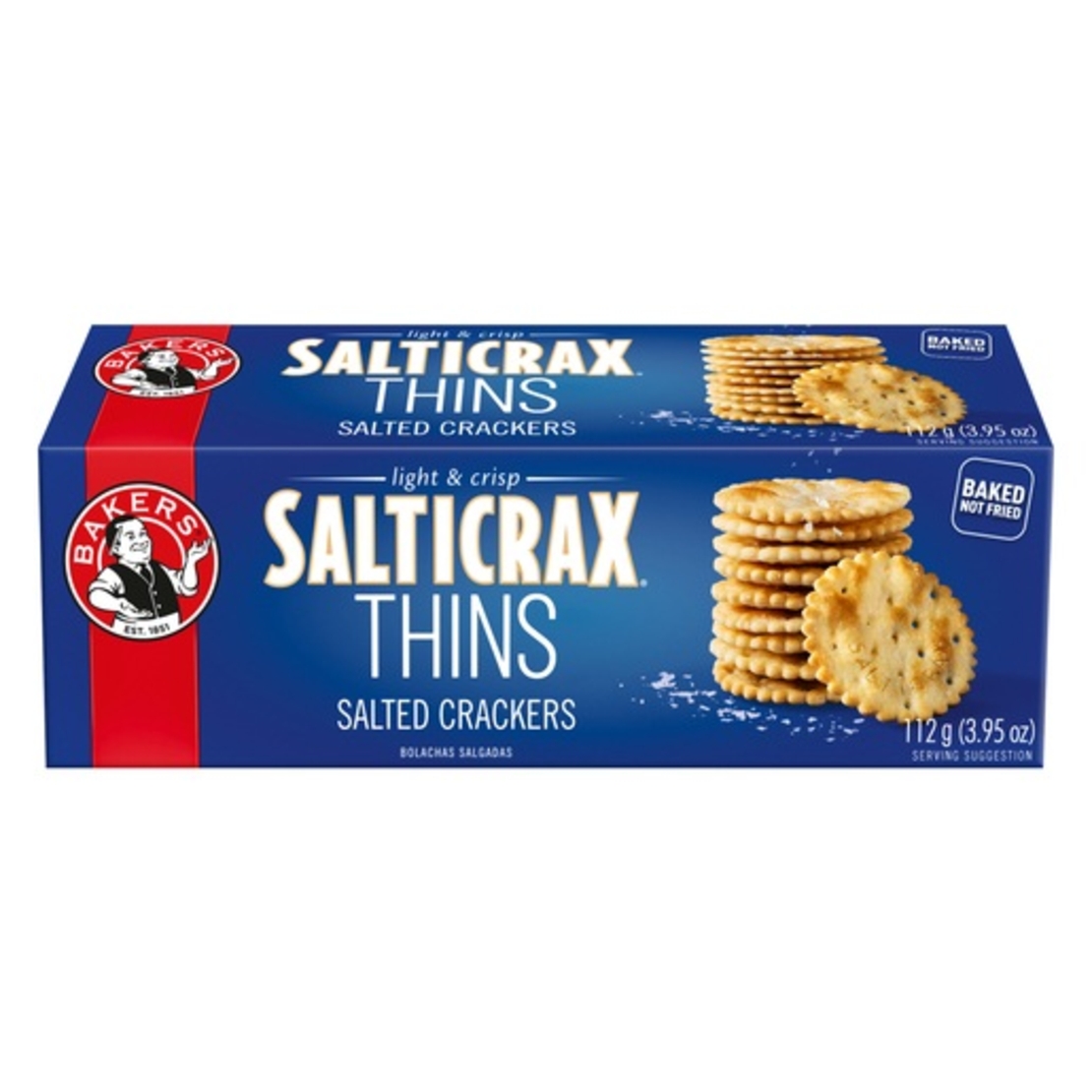 Bakers Salticrax Thins 112 gr