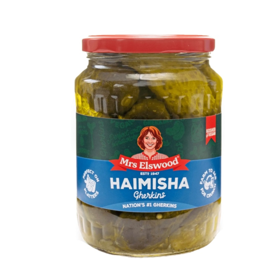 Mrs Elswood Haimisha Gherkins 670 gr