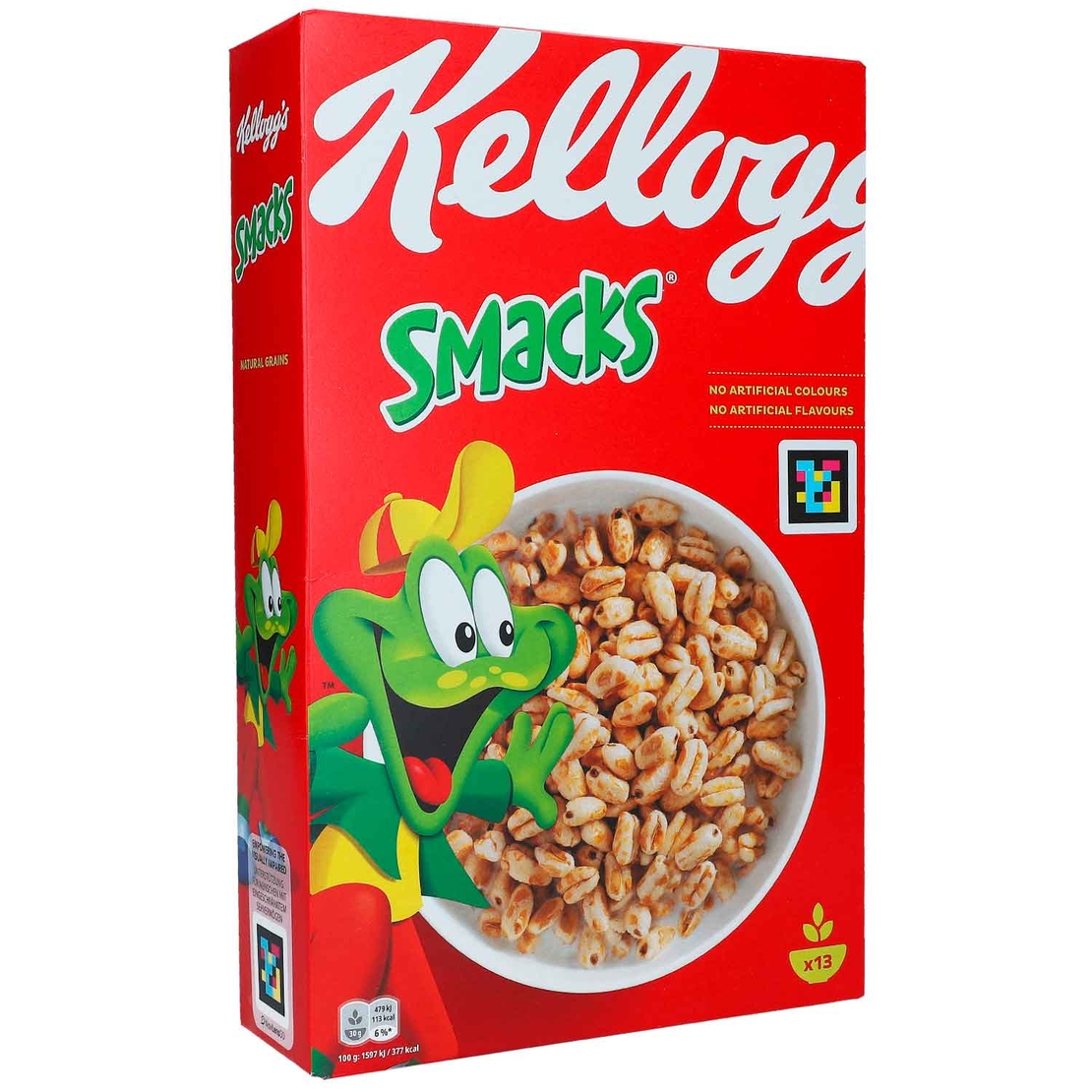 קאלוגז חיטה תפוחה עם סוכר 400 גר