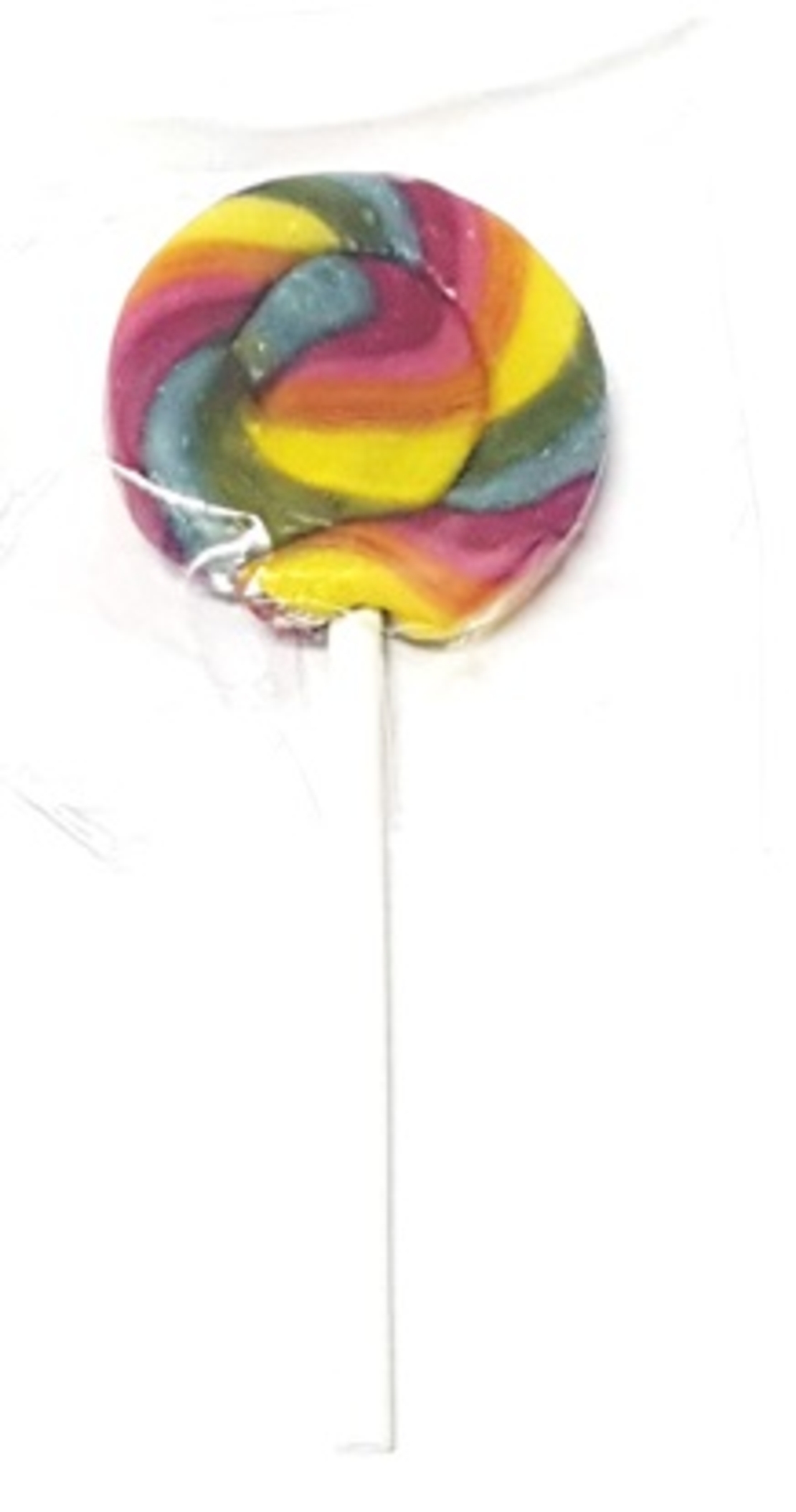 Caring Candies - Sugar Free Round Rainbow 10 gr Lollies