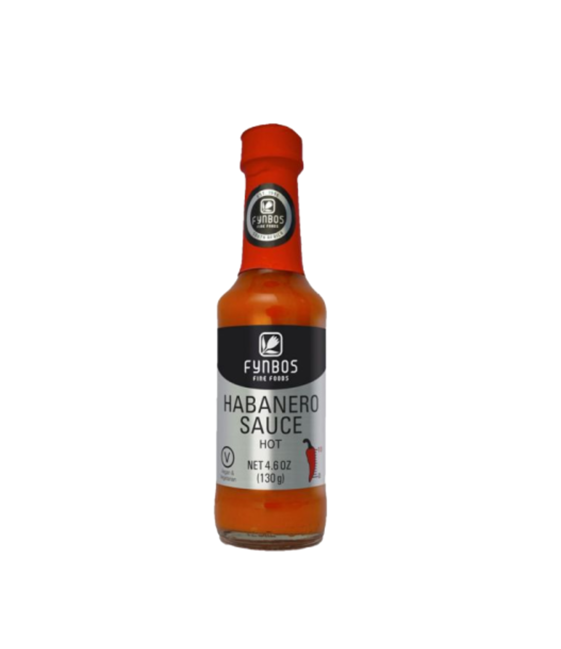 Fynbos Habanero Sauce Hot 130 gr