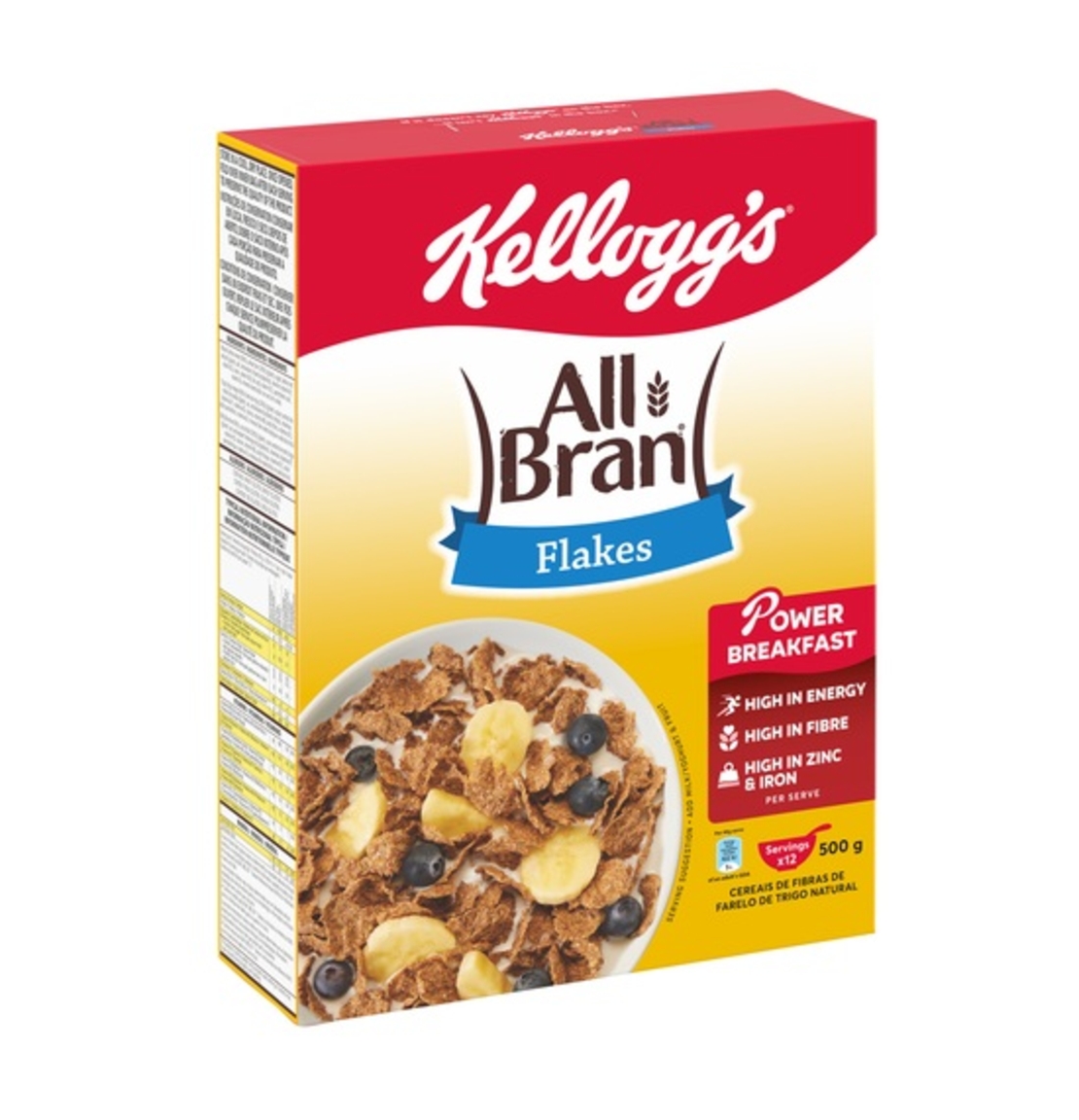 קלוגז אול ברן פלאקס 500 גר