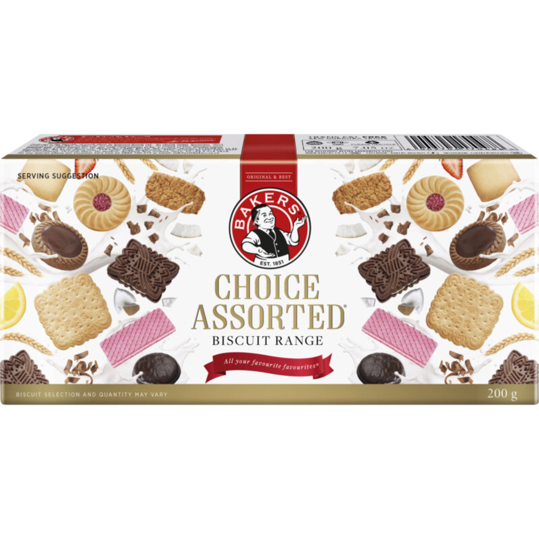 Bakers Choice Assorted Biscuits 200 gr - Clearance