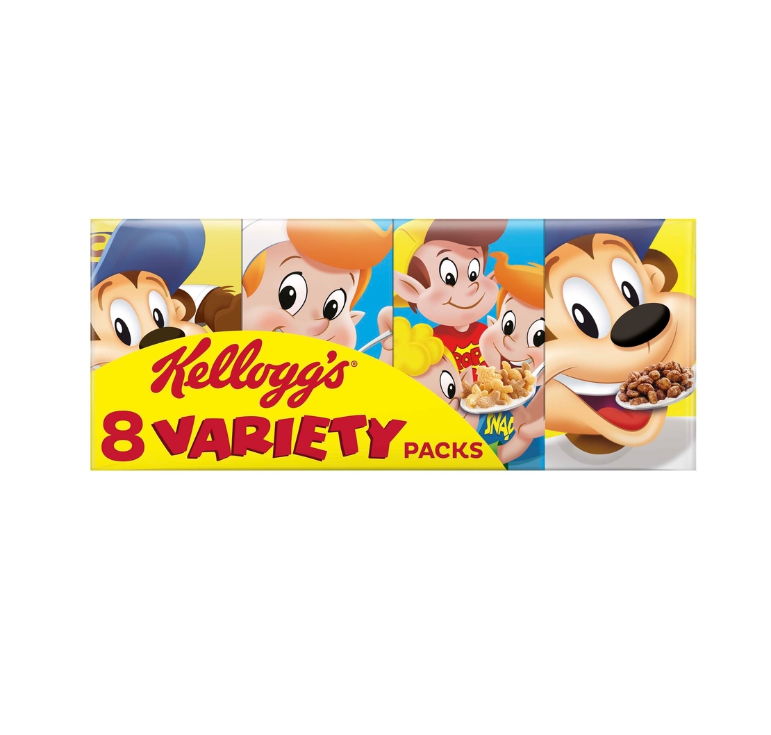 Kellogg`s 8 Variety Packs (UK) 196 g
