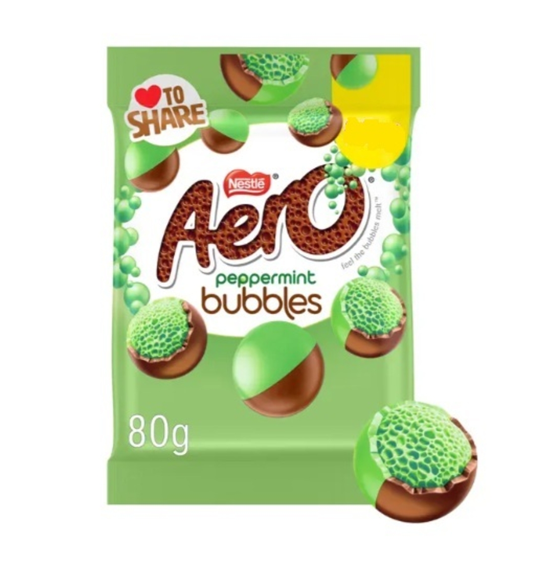 Nestle (UK) Aero Peppermint Bubbles 80gr