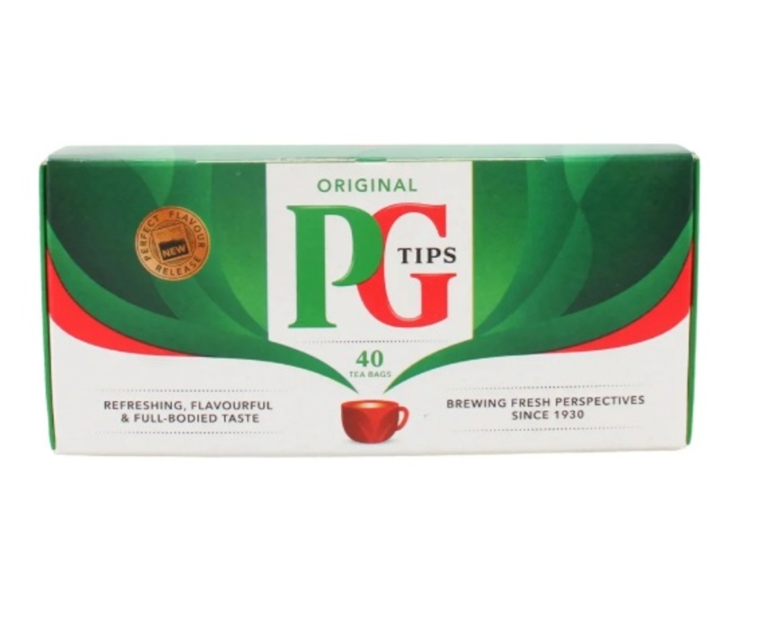 PG Tips Original 40 Tea Bags 116gr