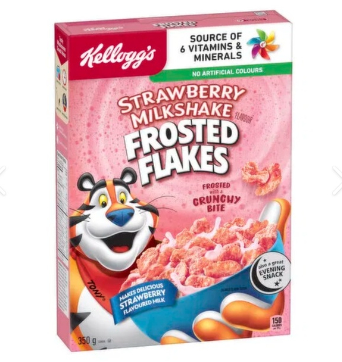 Kellogg`s Strawberry Milkshake Frosted Flakes 350g
