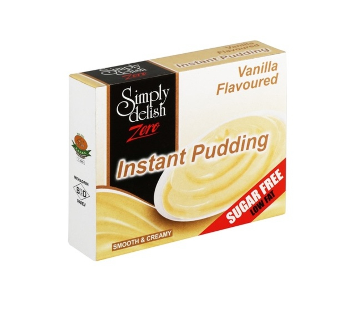 סימפלי דליש פודינ'ג בטעם וניל ללא סוכר 40 גר