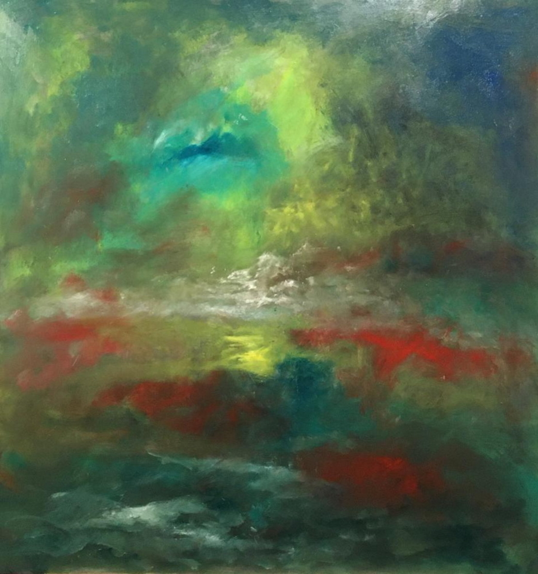 ציור שם אש ומים | There is fire and water
