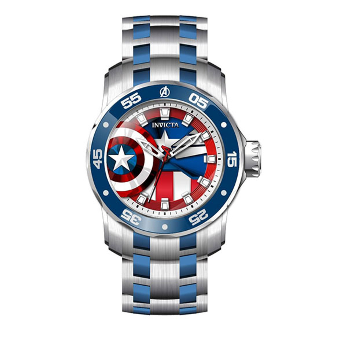 שעון Invicta Marvel Captain America לגבר דגם 32413