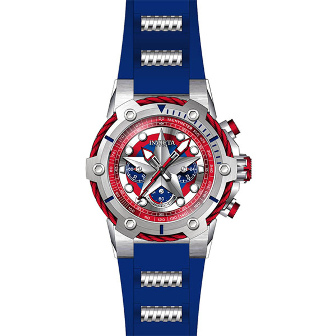 שעון Invicta Marvel Captain America לגבר דגם 26894