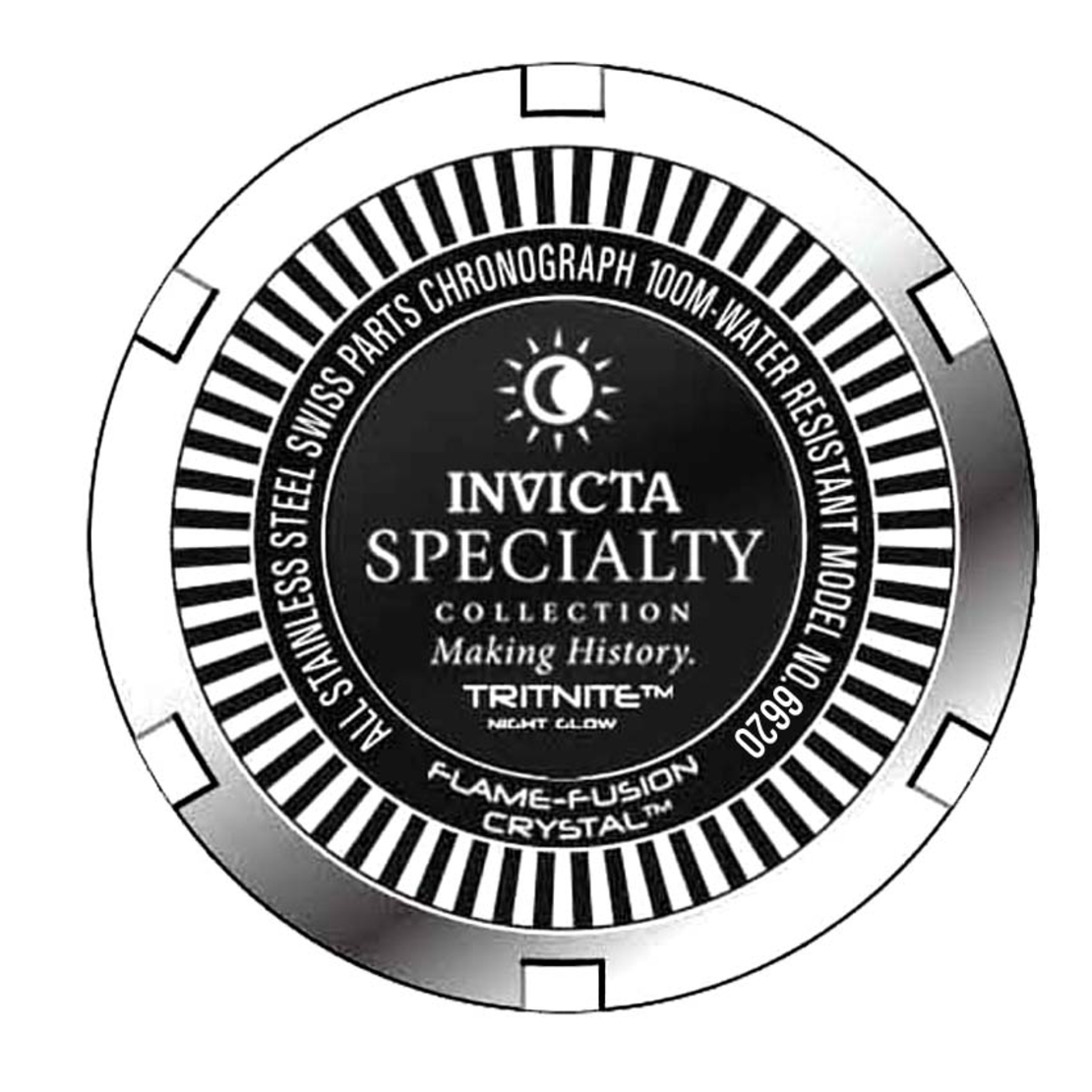 שעון Invicta Specialty לגבר דגם 6620