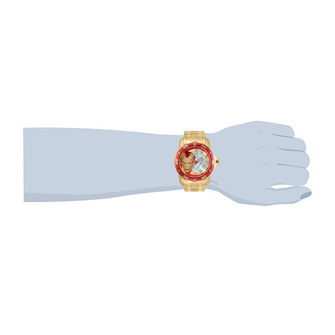 שעון Invicta Marvel Ironman לגבר דגם 32423