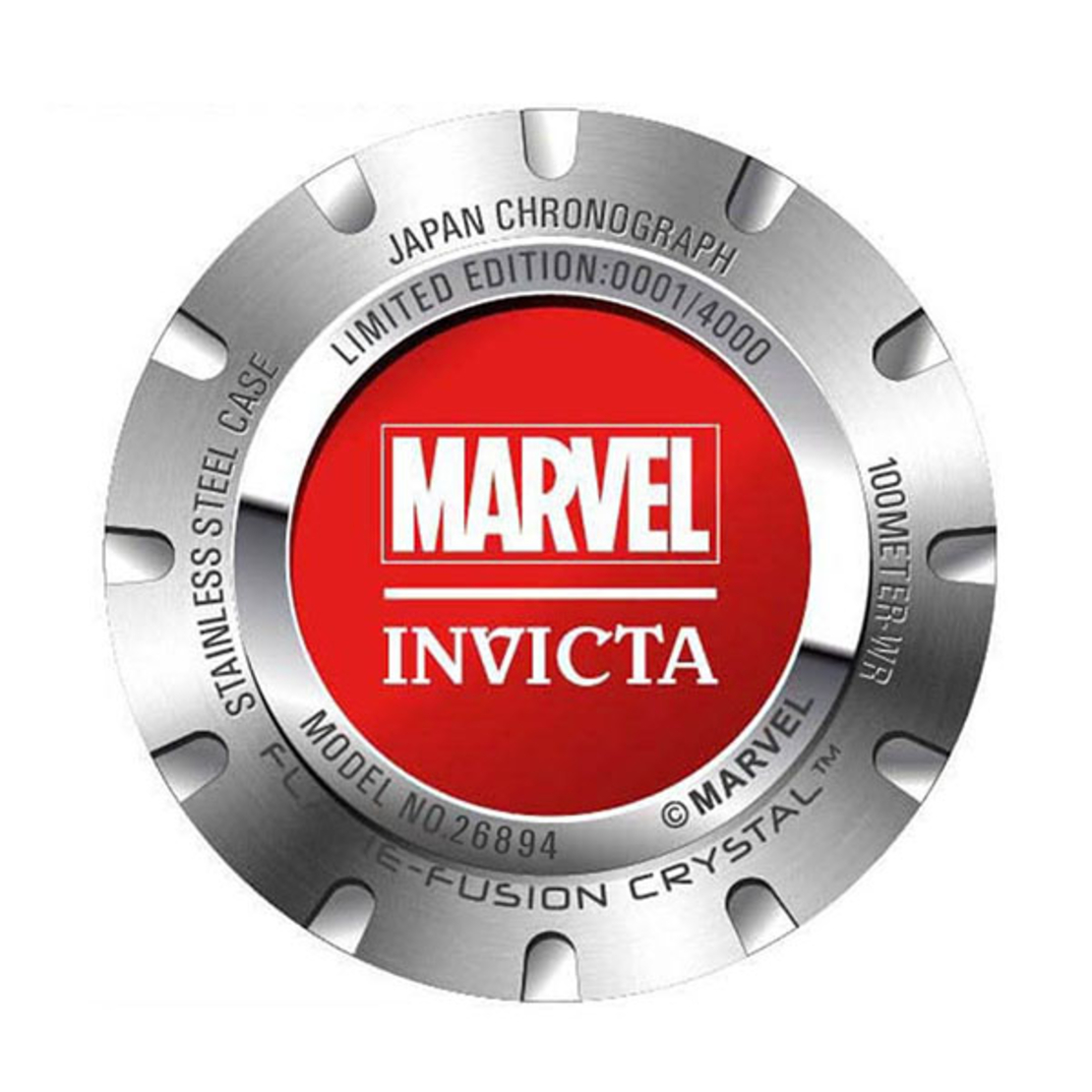 שעון Invicta Marvel Captain America לגבר דגם 26894