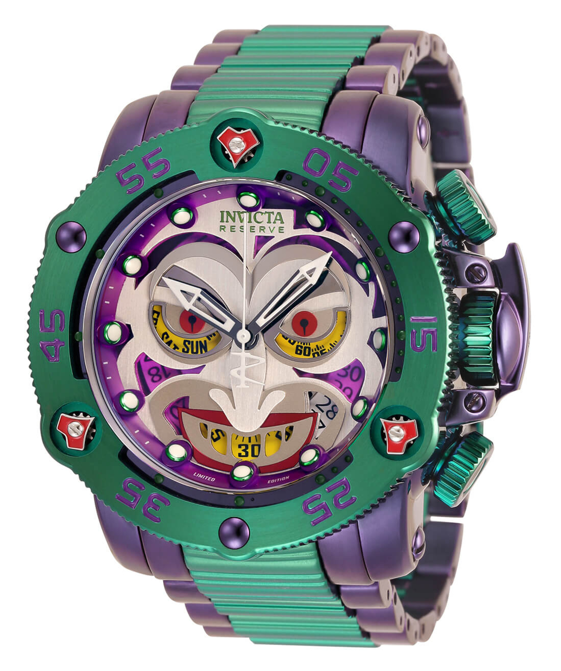 שעון Joker DC Comics לגבר דגם 34936