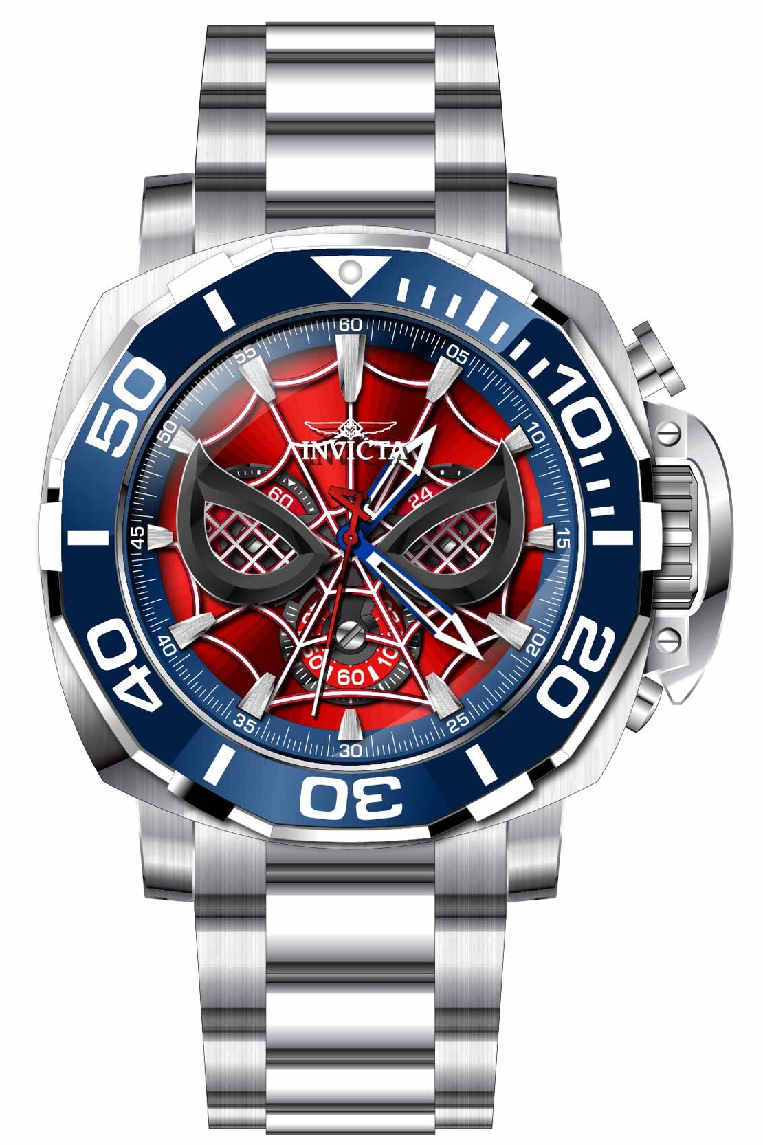 שעון Invicta Marvel Spiderman לגבר דגם 35096