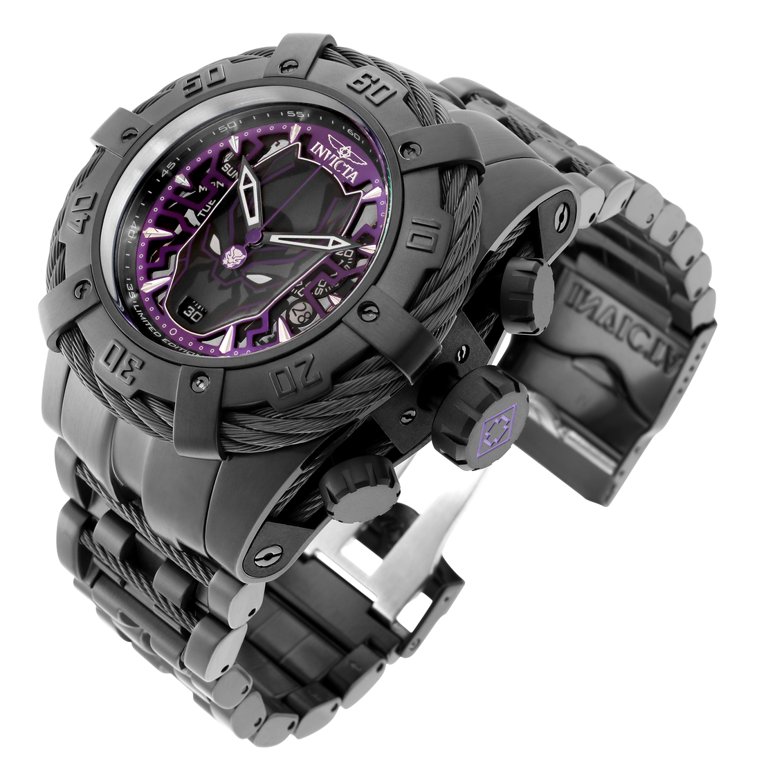 שעון Invicta Marvel Black Panther לגבר דגם 35166