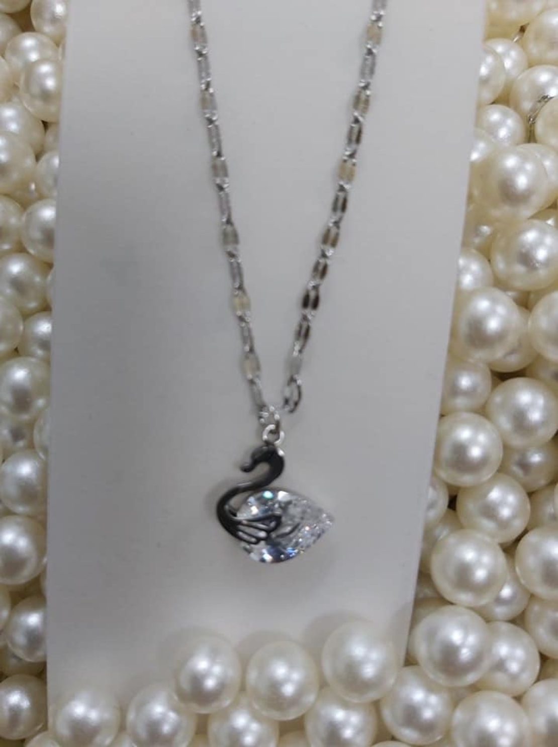 שרשרת ברווז swarovski