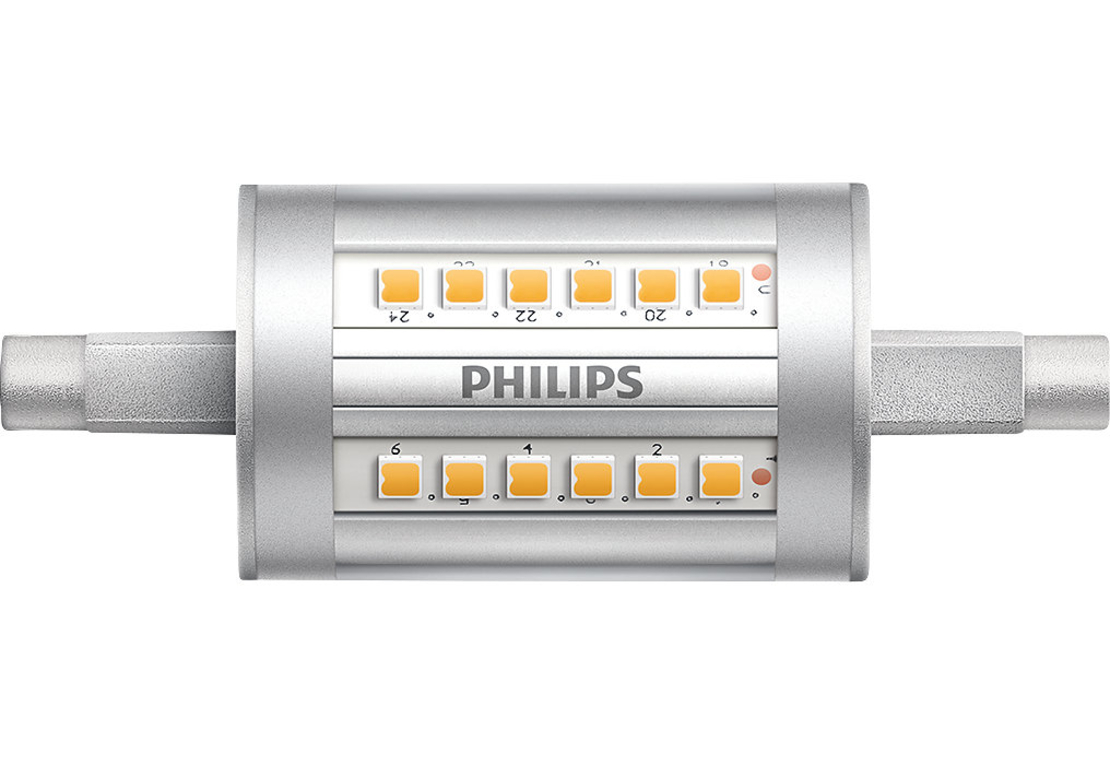נורת לד קוורץ מחליפת הלוגן קצרה PHILIPS R7S