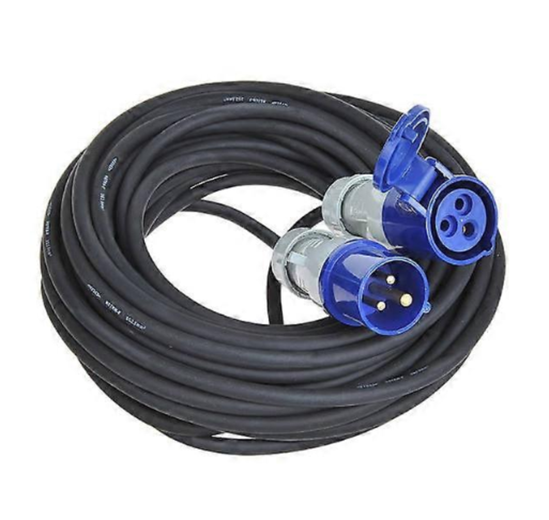 כבל מאריך 3 מ' 3X16