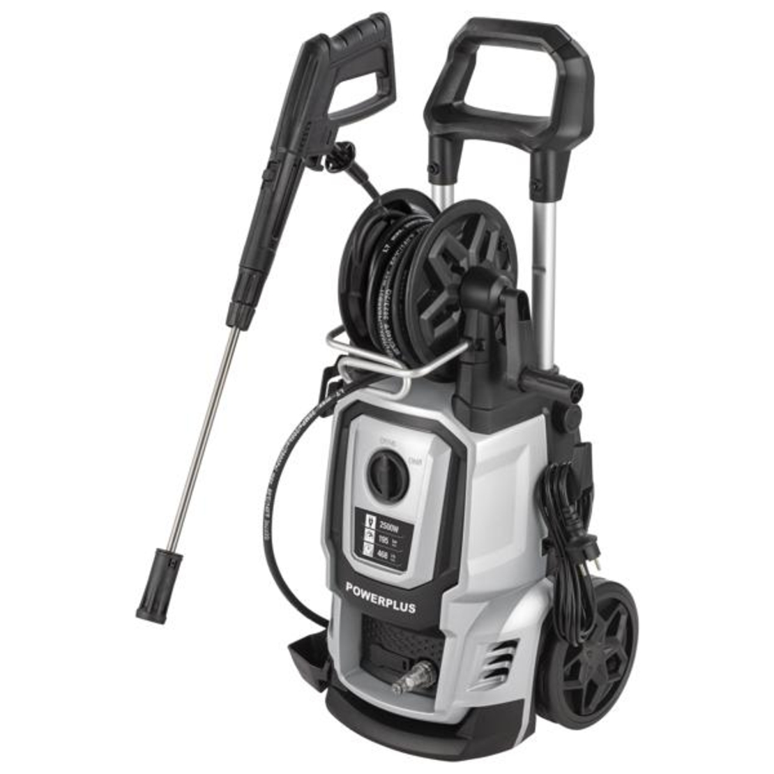 מכונת שטיפה בלחץ (גרניק) מנוע אינדוקציה POWXG90426 2500W Power plus