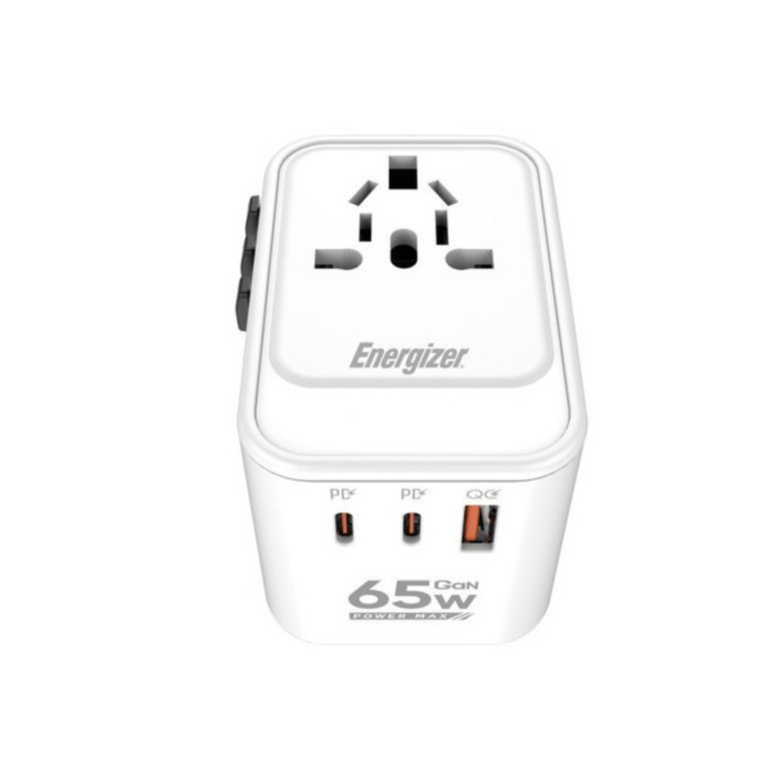 מעביר אוניברסלי משולב מטען Energizer 65W