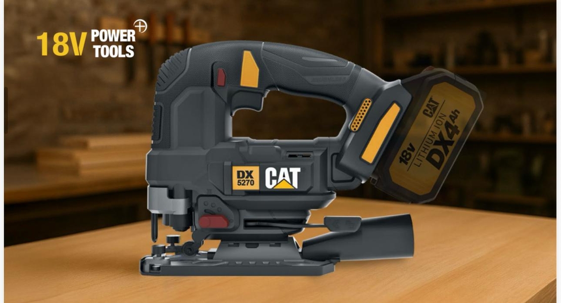 מסור אנכי נטען CAT 18V - גוף בלבד