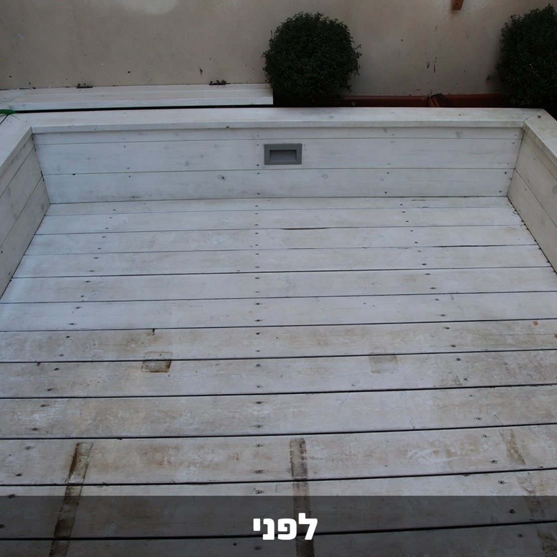 מרענן ומבהיר עץ All Purpose Deck Wash Flood