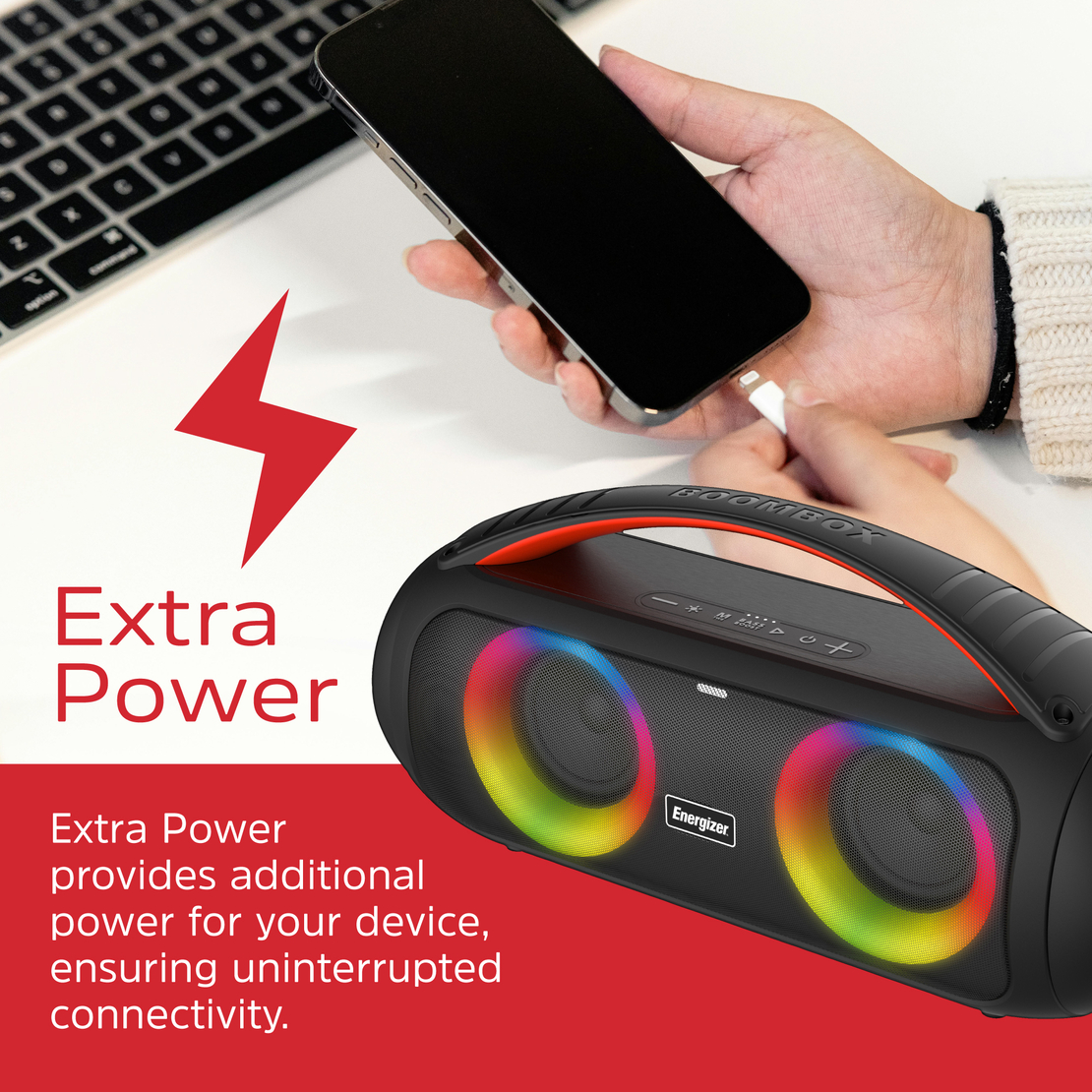 רמקול Bluetooth נייד Energizer EXTRA POWER