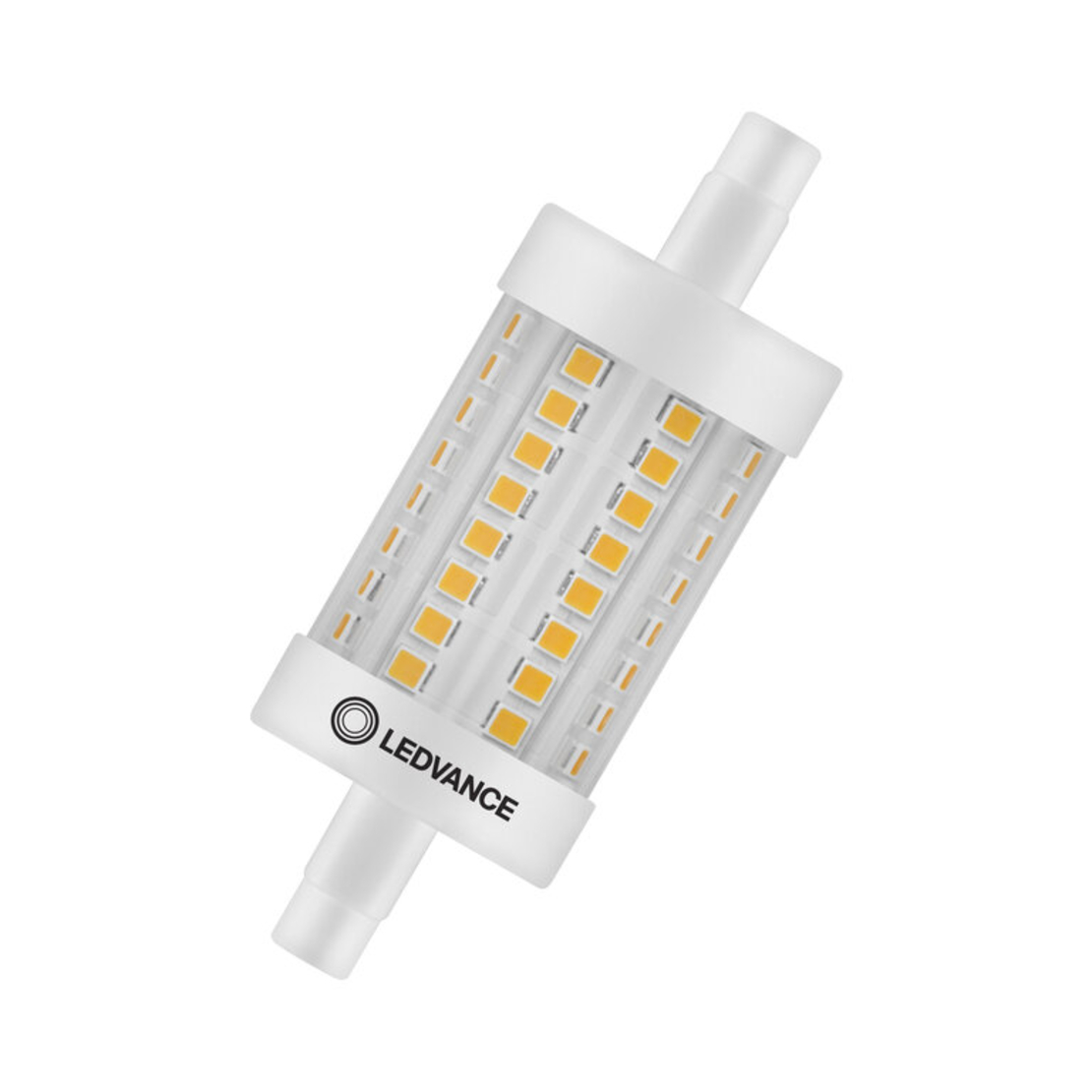 נורת לד קוורץ מחליפת הלוגן קצרה OSRAM/LEDVANCE Dimmable R7S