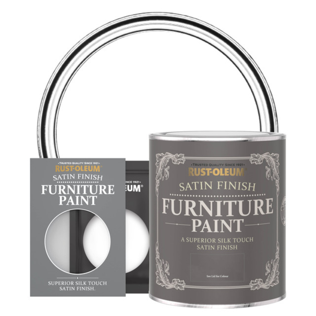 צבע לרהיטים גימור משי RUST-OLEUM