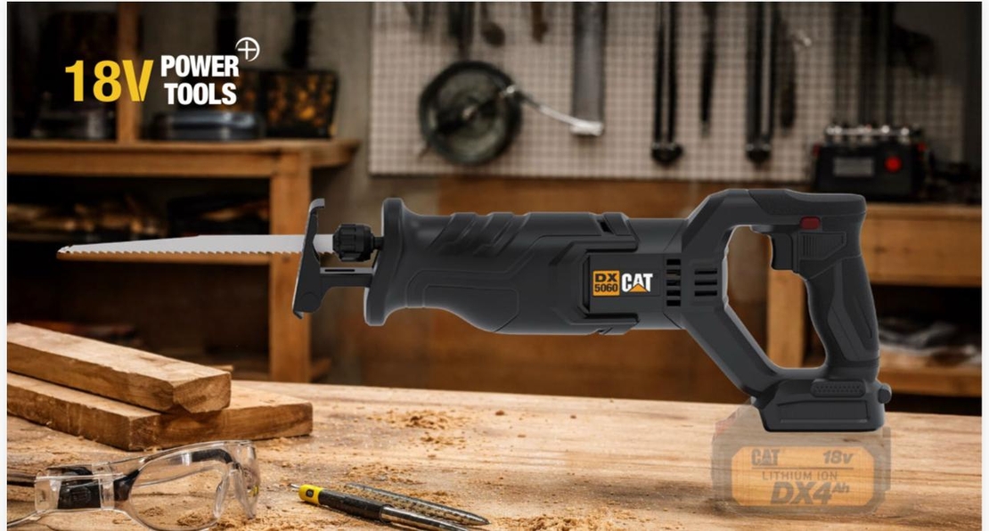 מסור חרב נטען CAT 18V - גוף בלבד