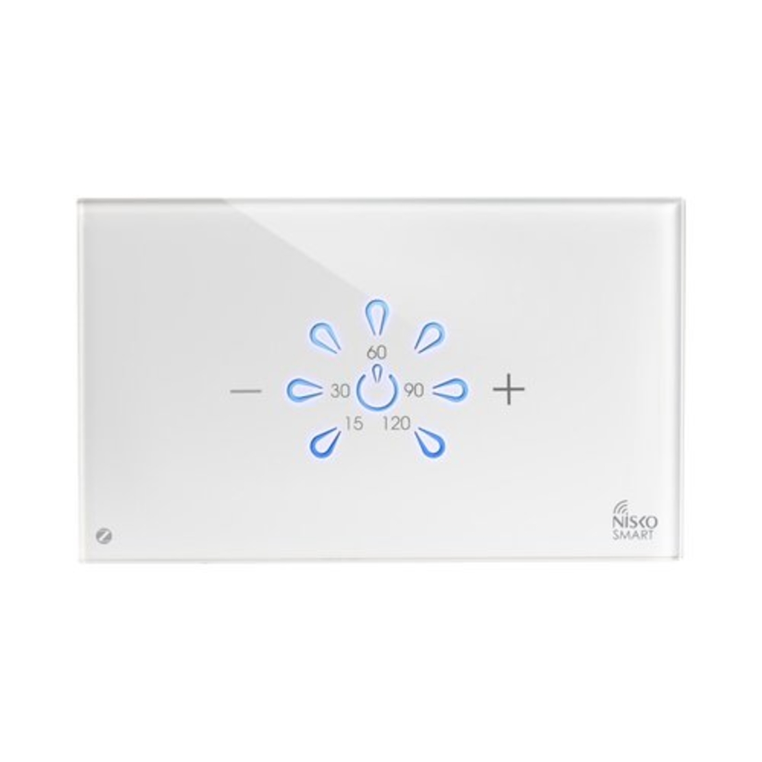 מתג טאץ' טיימר דוד חכם זכוכית לבנה 3 מודול ZIGBEE