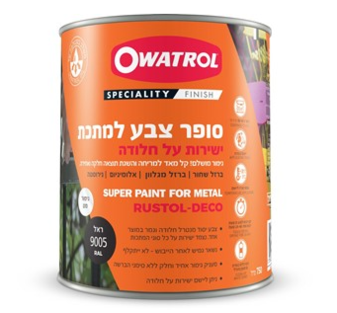 סופר צבע - צבע למתכת Owatrol