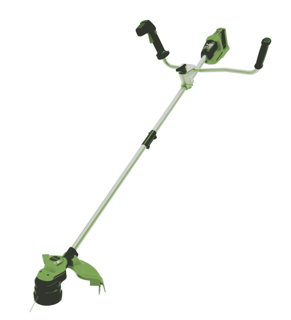 חרמש / קוצץ קנטים 48V Brushless עם כידון - גוף בלבד greenworks