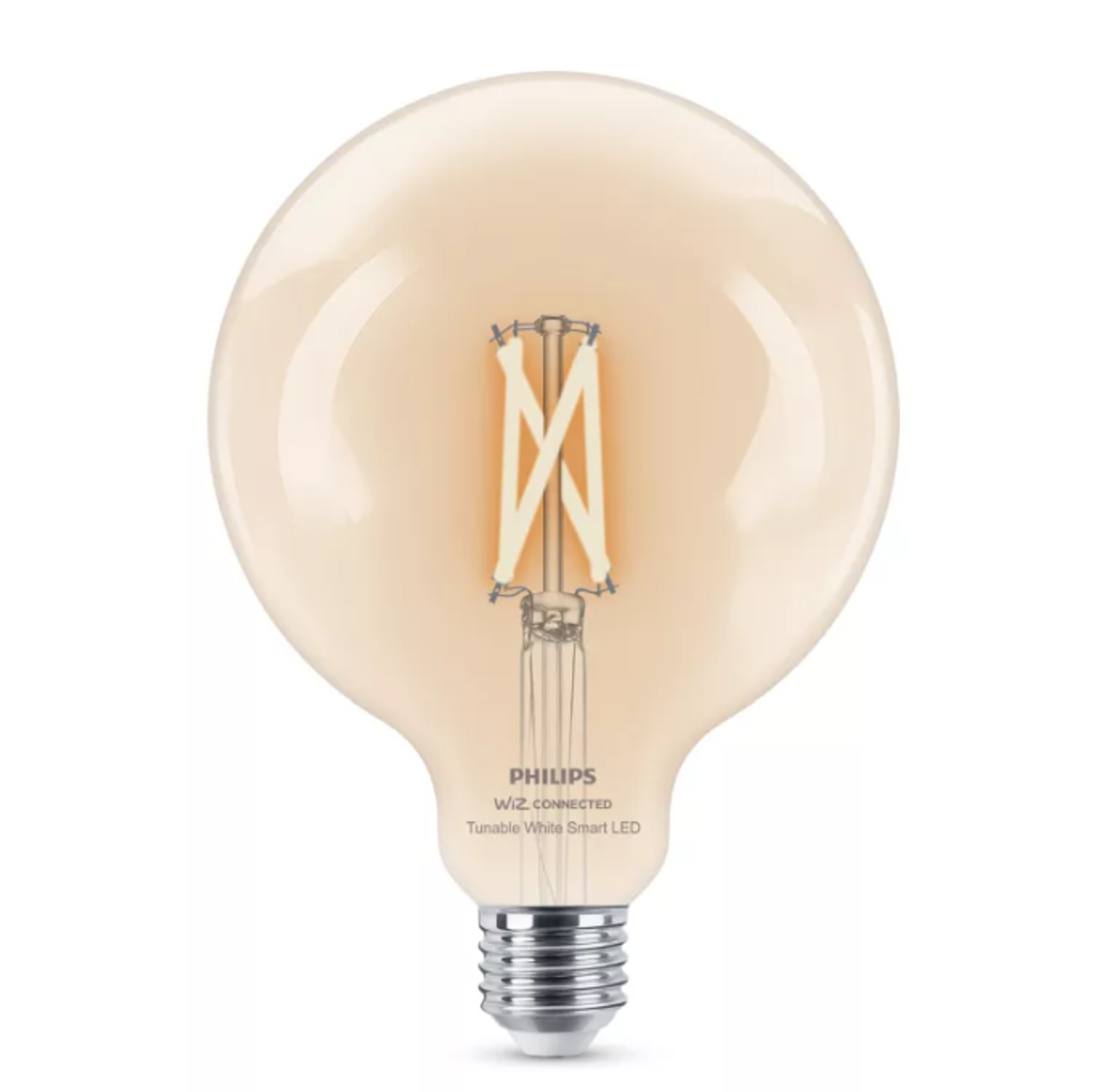 נורה חכמה שקופה גלוב 125 Philips Smart LED Filament 7W